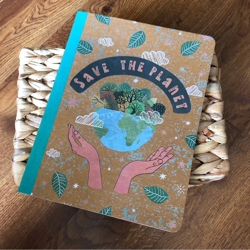 Save The Planet composition notebook